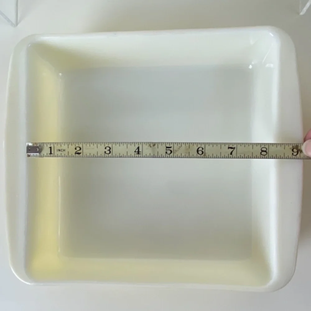 2 Rare Vintage Pyrex 1955-56 Yellow Speckled Desert Dawn Series Baking Dishes - Picture 8 of 16